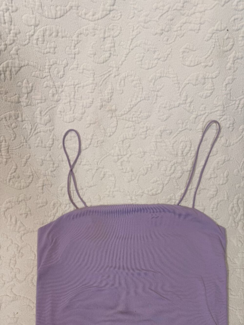 Women's Purple Crop-top